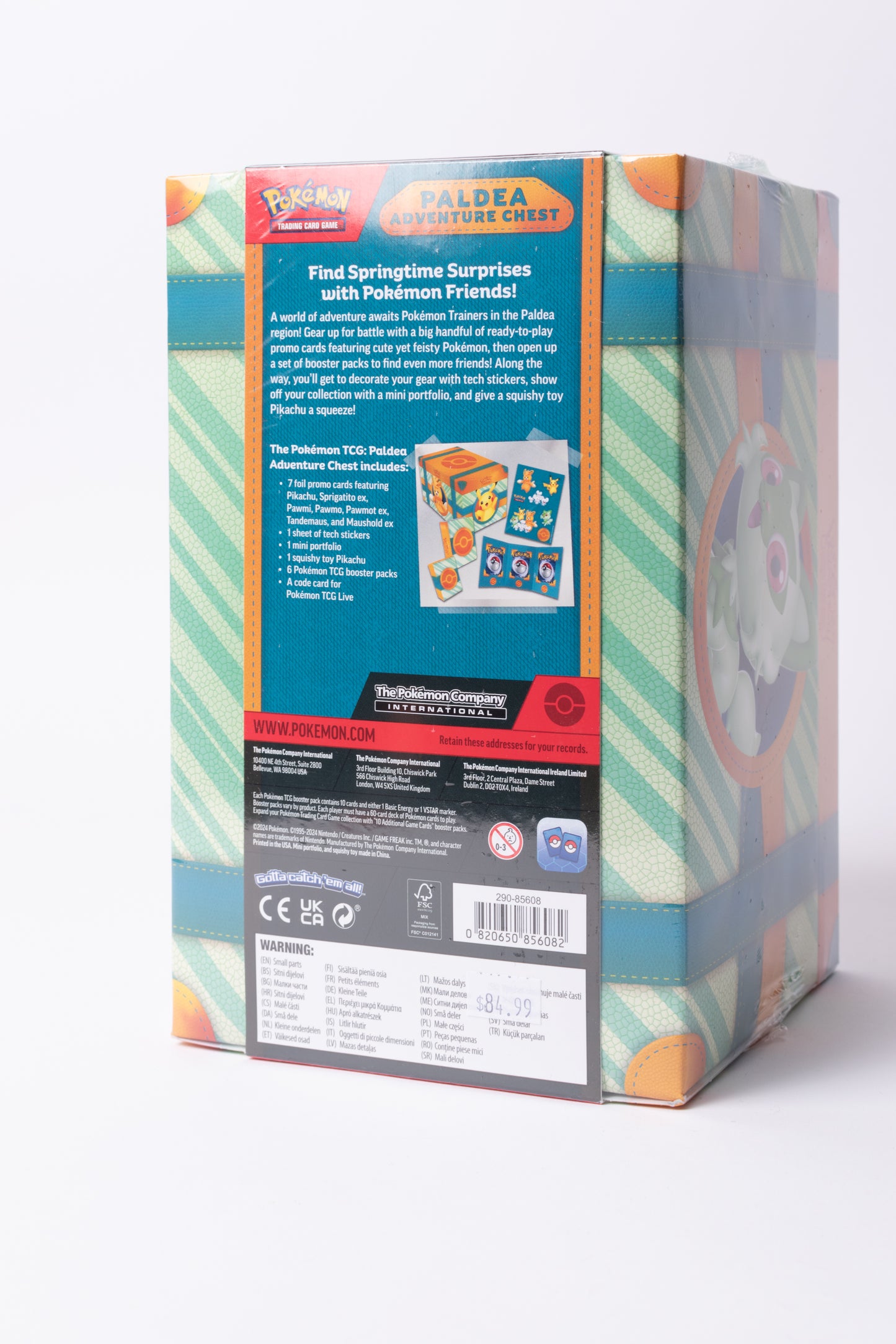 POKEMON PALDEA ADVENTURE CHEST