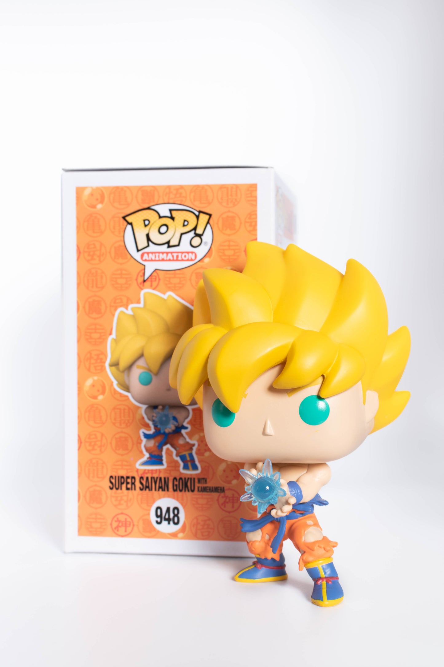 FUNKO POP DRAGONBALL Z SUPER SAIYAN GOKU WITH KAMEHAMEHA WAVE
