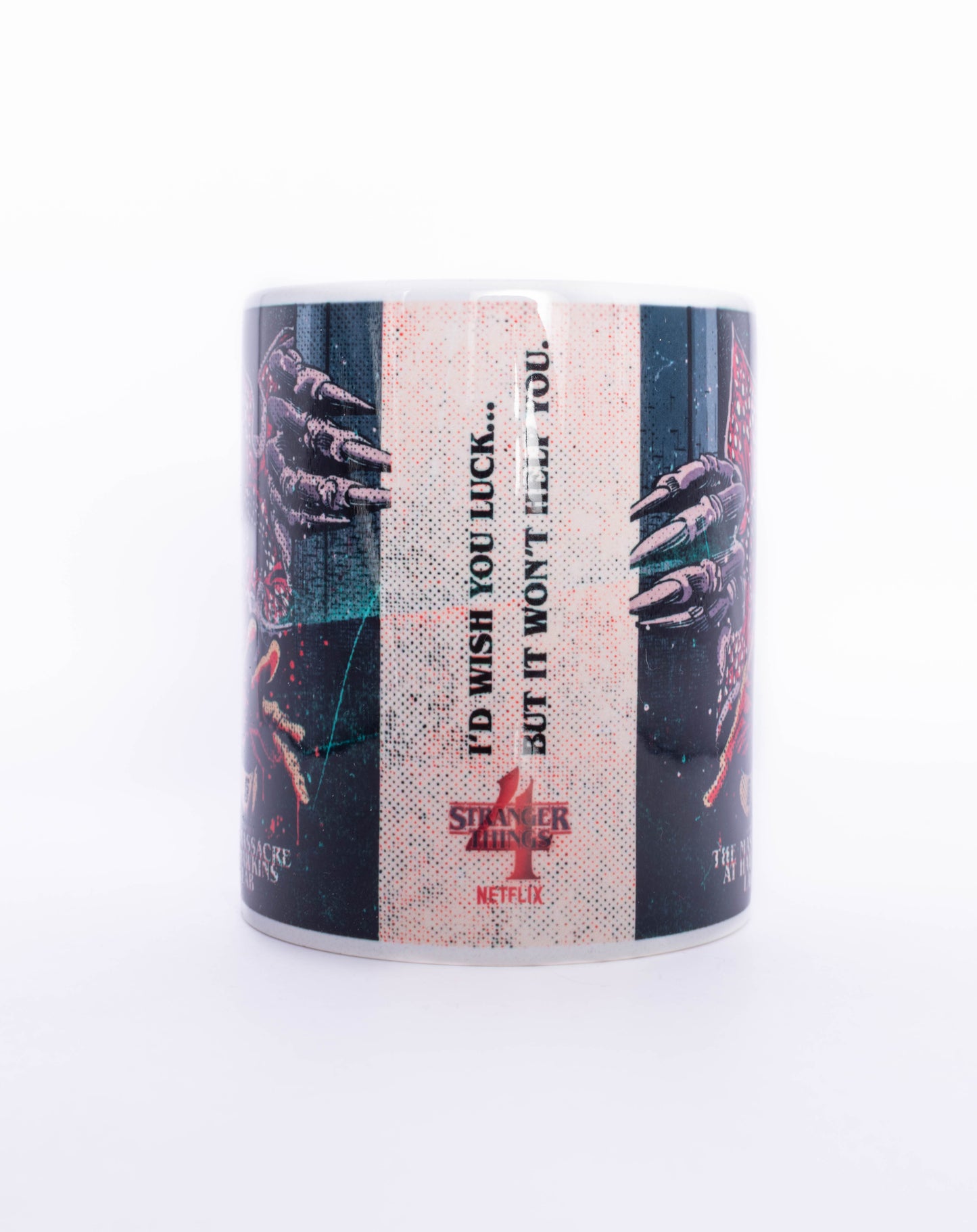STRANGER THINGS THE MASSACARE AT HAWKINS LAB MUG