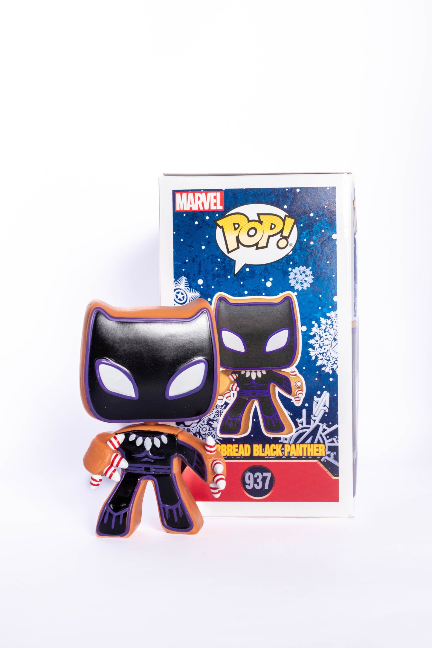 FUNKO POP GINGERBREAD BLACK PANTHER