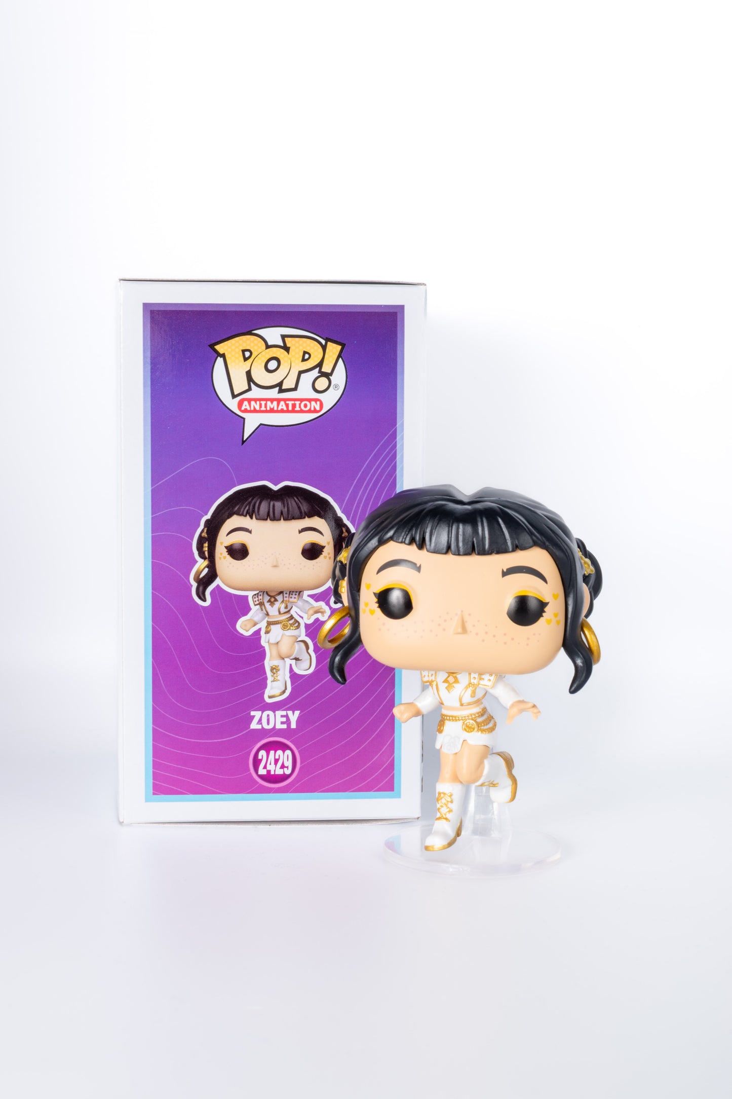 FUNKO POP DEMON HUNTERS ZOEY (WHITE)