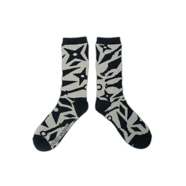 NARUTO WEAPONS ALL OVER CREW SOCKS