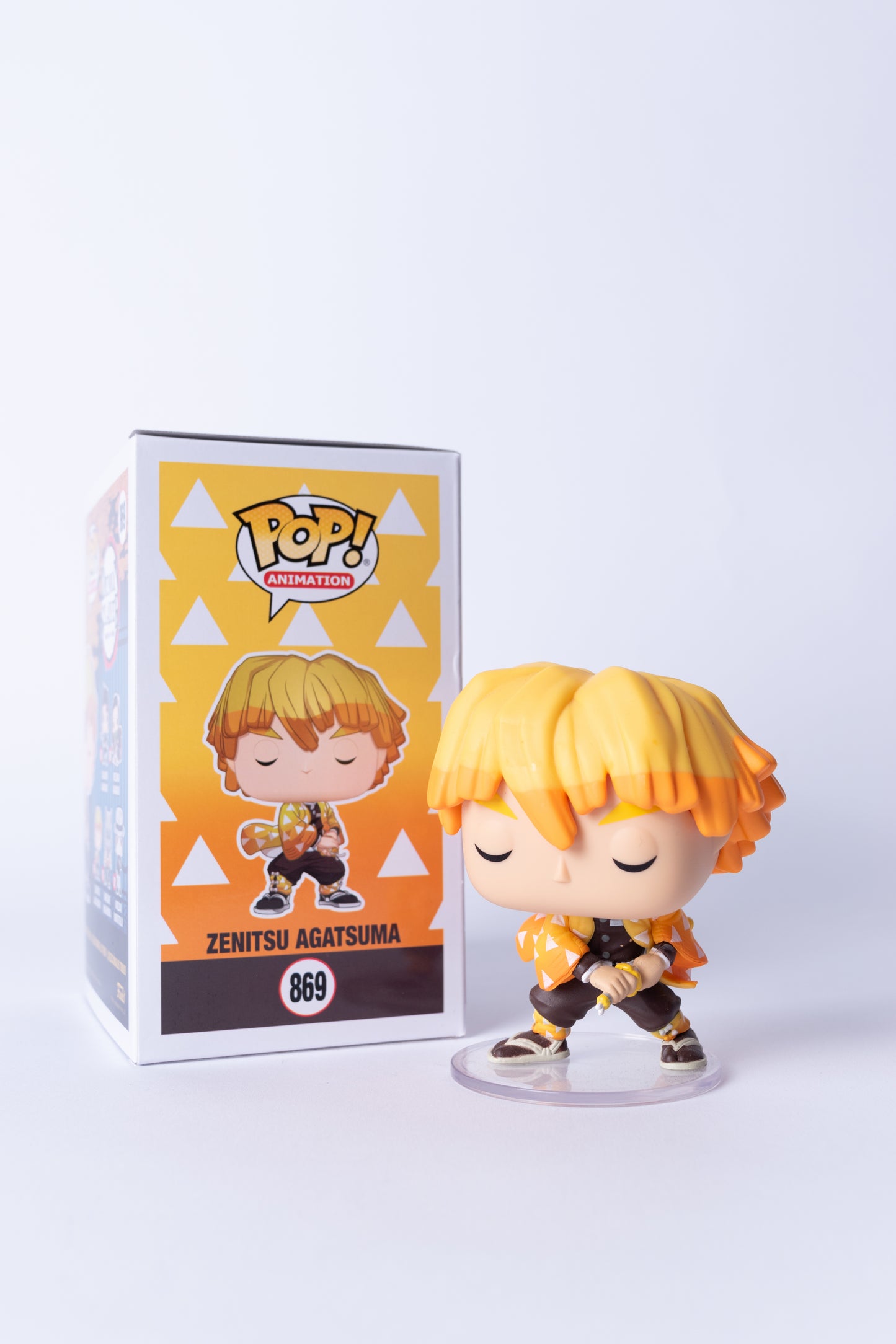 FUNKO POP DÉMON SLAYER ZENITSU AGATSUMA