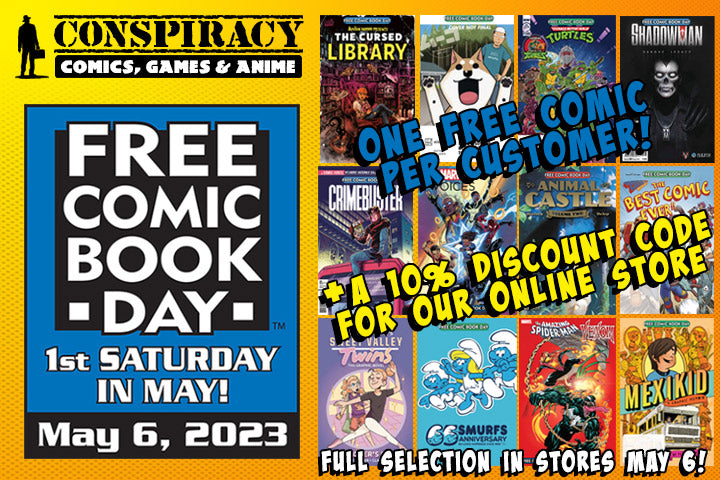 Free Comic Book Day - Saturday May 6 2023
