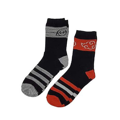 NARUTO SHIPPUDEN SYMBOLS 2-PACK CREW SOCKS