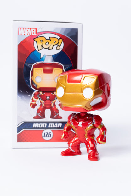 FUNKO POP MARVEL CIVIL WAR IRON MAN