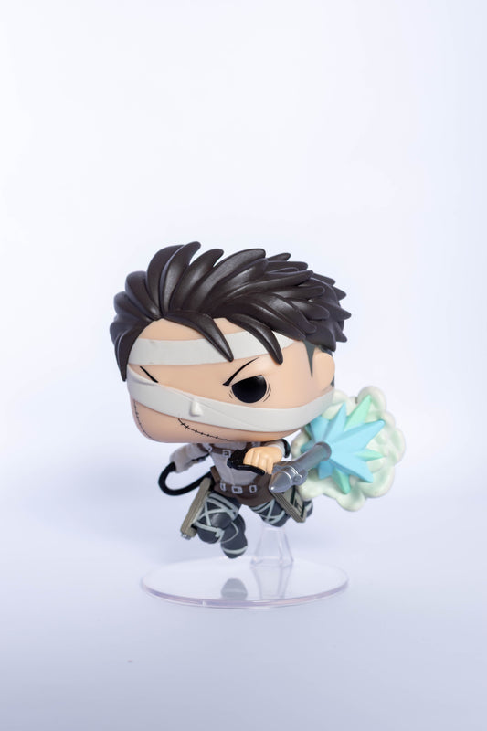 FUNKO POP ATTACK ON TITAN LEVI WITH BANDAGES