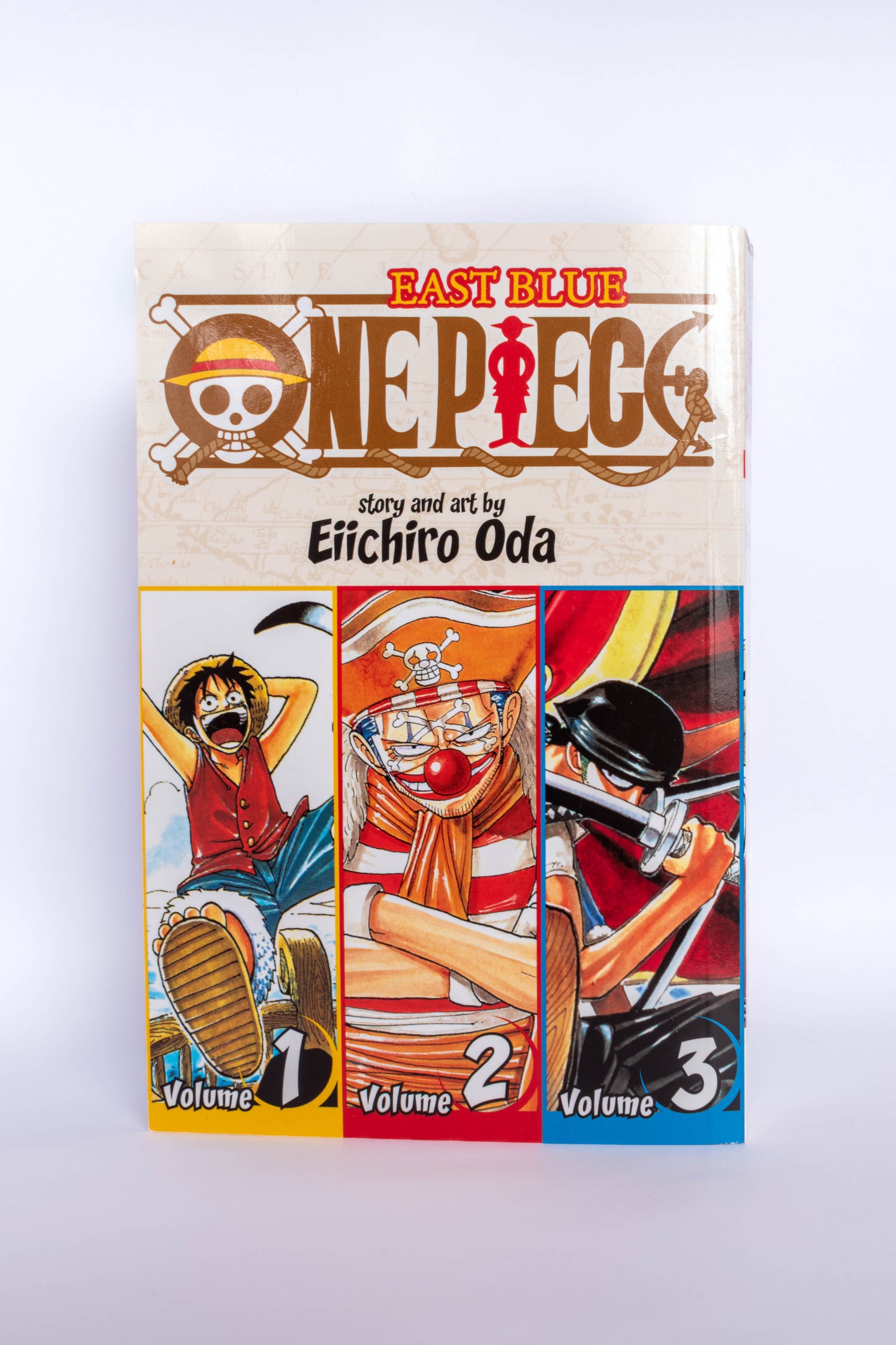 ONE PEICE VOLUMES 1-3
