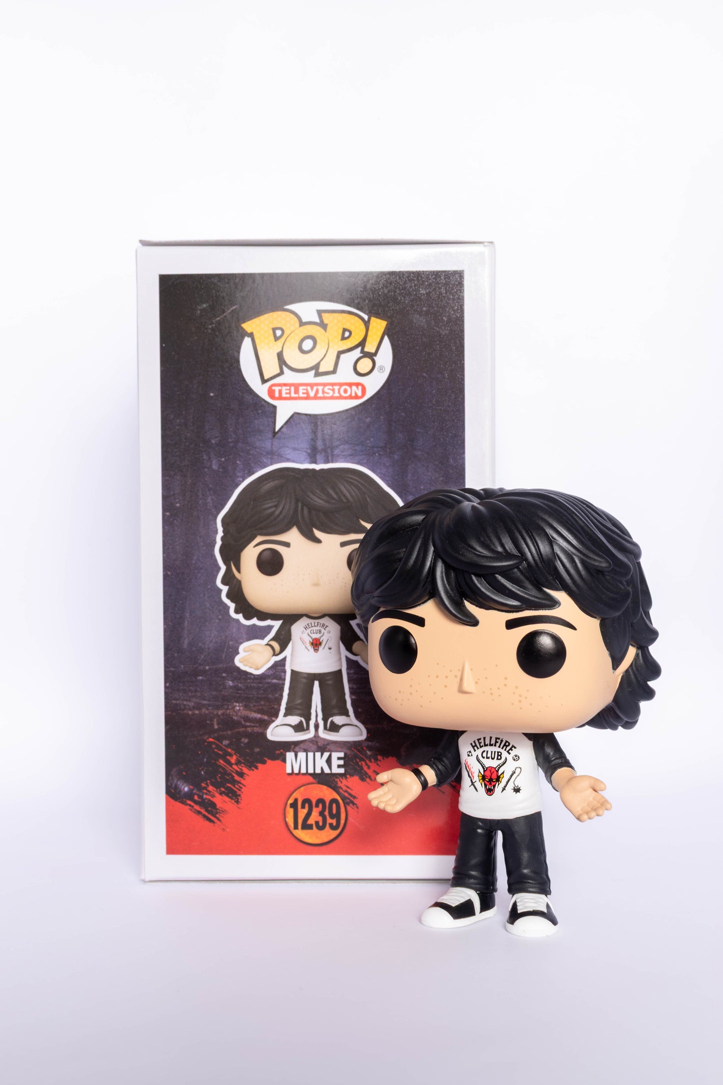 FUNKO POP STRANGER THINGS S4 MIKE IN HELLFIRE SHIRT