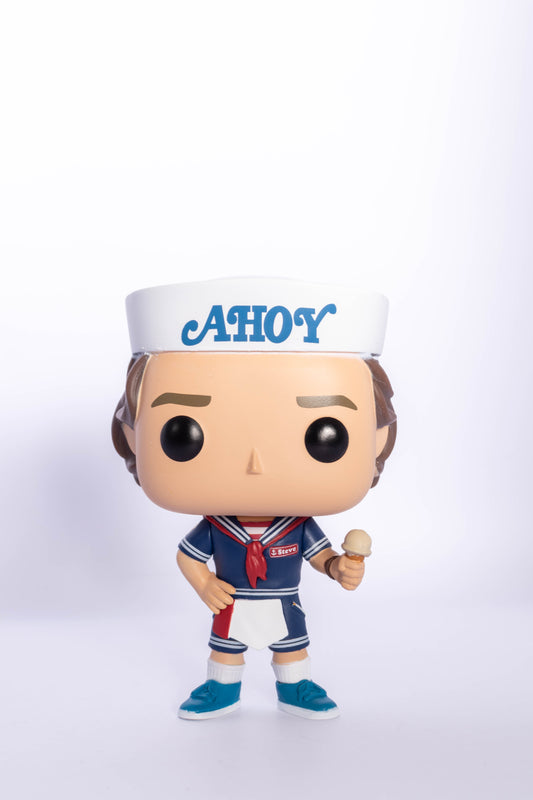 FUNKO POP STANGER THINGS SCOOPS AHOY STEVE
