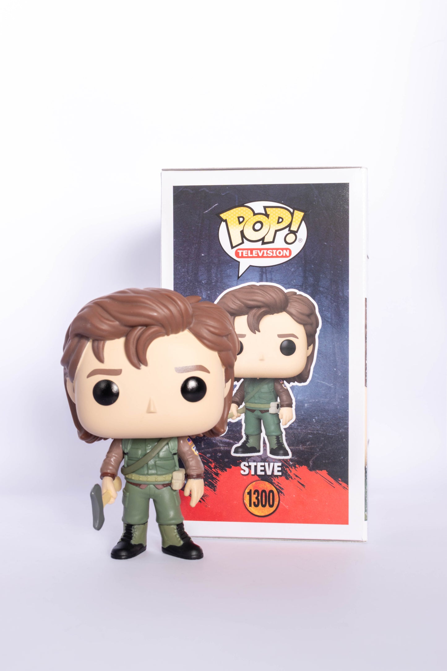 FUNKO POP STRANGER THINGS STEVE WITH AXE (SERIES 4)
