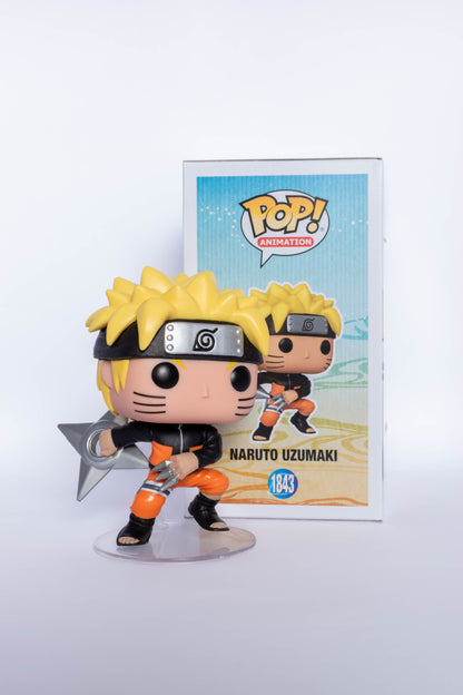FUNKO POP NARUTO NARUTO WITH KUNAI & SHURIKEN