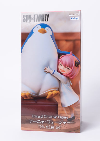 ANYA FORGER WITH PENGUIN SPY X FAMILY FIGURE