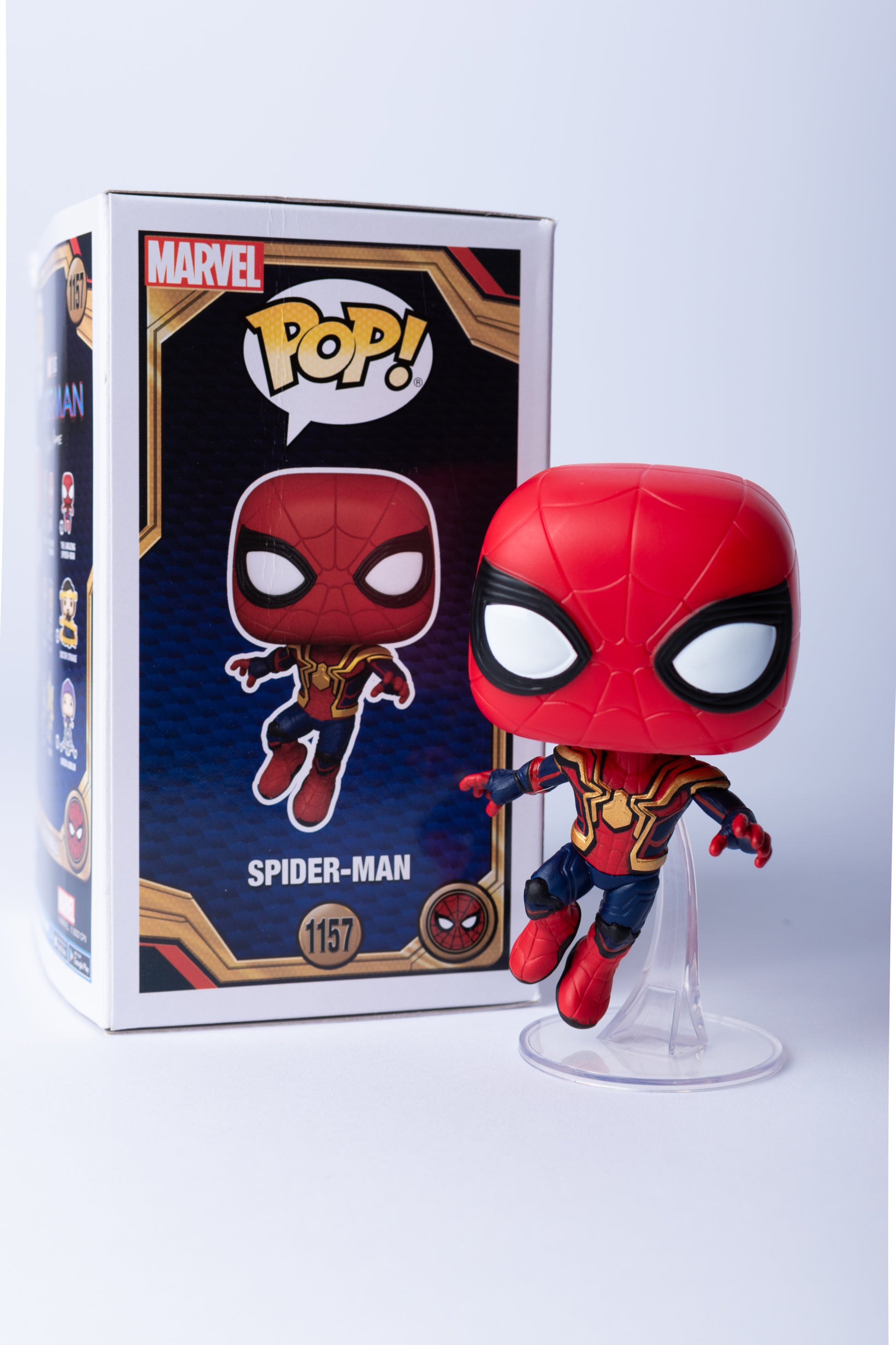Funko Pop Marvel Spider-Man No Way Home The Amazing Spiderman Unmasked