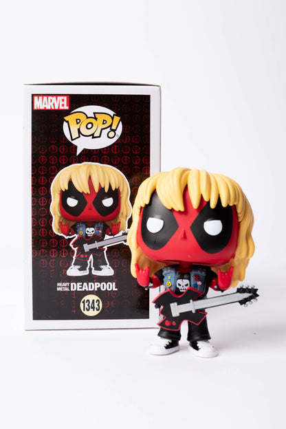 FUNKO POP DEADPOOL METAL BAND