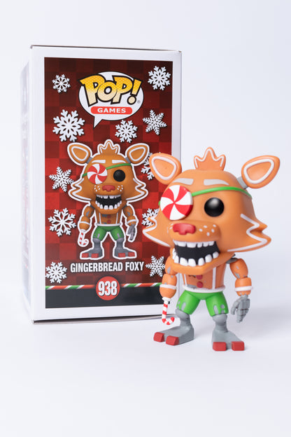 FUNKO POP HOLIDAY FIVE NIGHTS AT FREDDYS GINGERBREAD FOXY