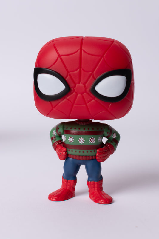 FUNKO POP HOLIDAY SPIDER-MAN WITH SWEATER
