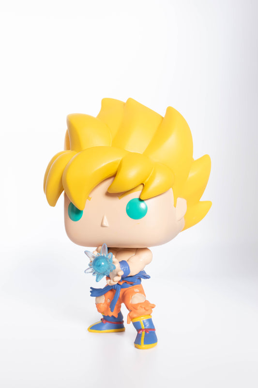 FUNKO POP DRAGONBALL Z SUPER SAIYAN GOKU WITH KAMEHAMEHA WAVE