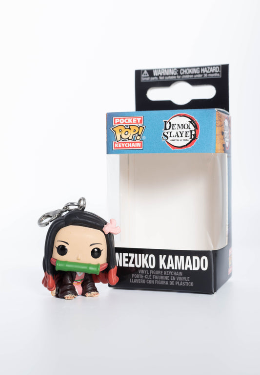 FUNKO POP KEYCHAIN DEMON SLAYER NEZUKO