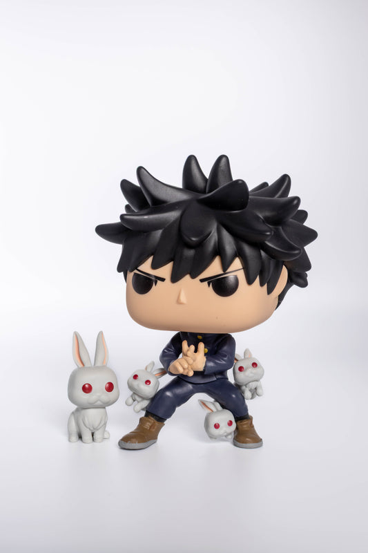 FUNKO POP JUJUTSU KAISEN MEGUMI WITH RABBITS