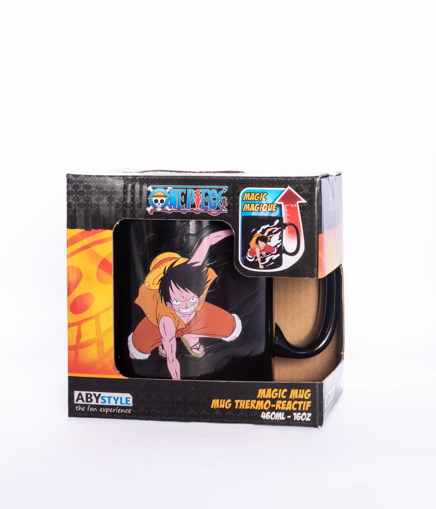 ONE PIECE LUFFY & ACE MAGIC MUG