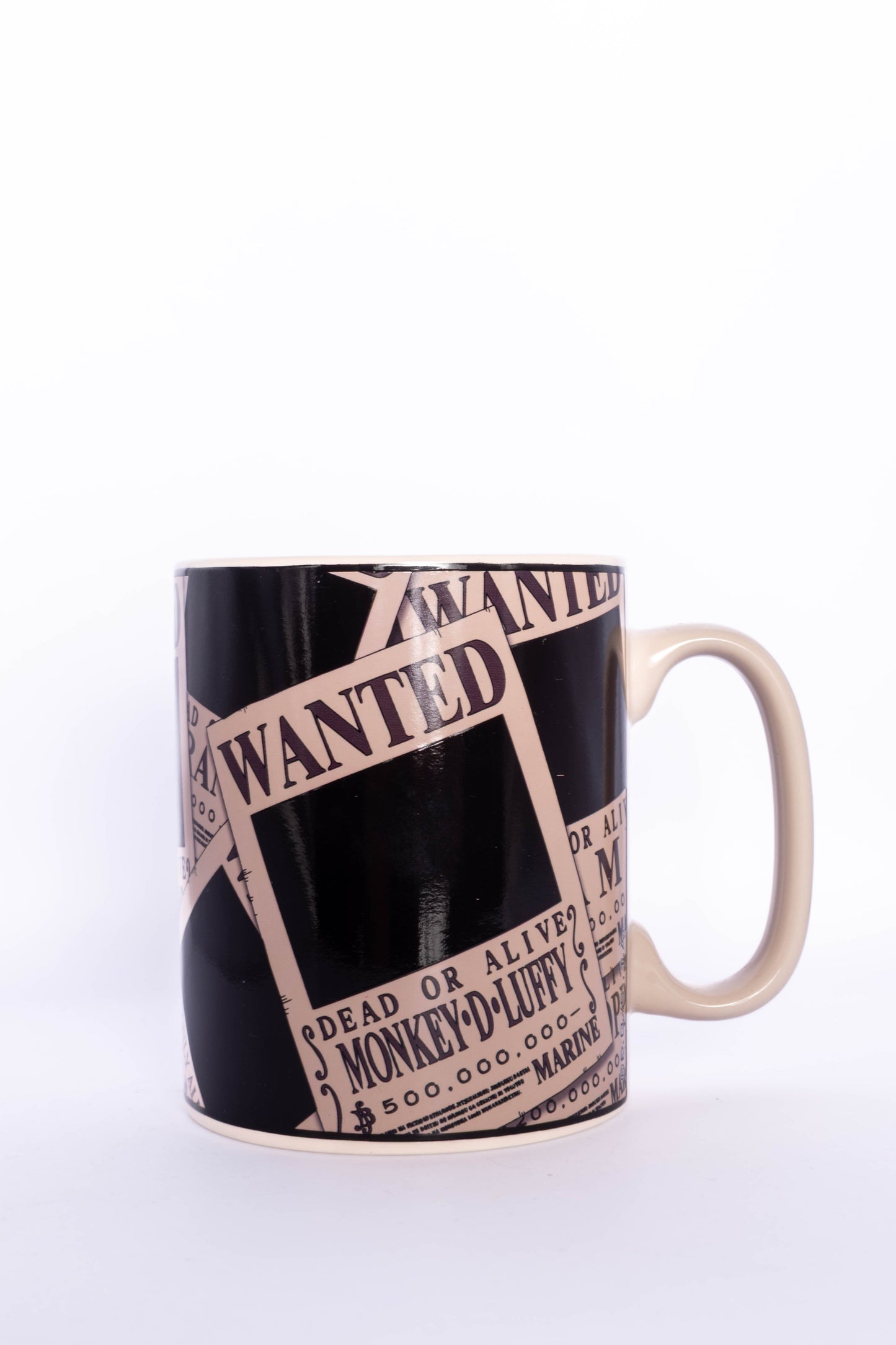 ONE PIECE LUFFY WANTED POSTER MAGIC MUG