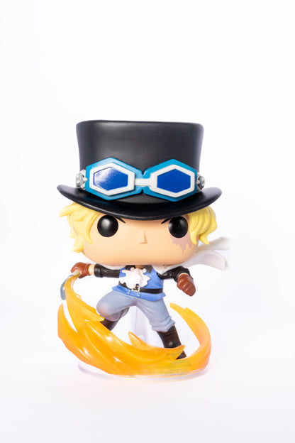FUNKO POP ONE PIECE SABO ATTACKING WITH PIPE