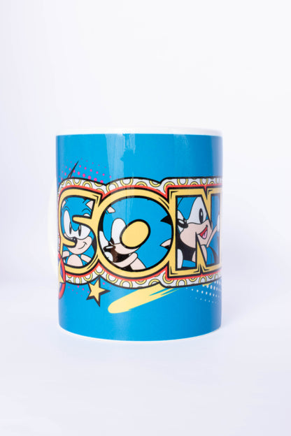 SONIC THE HEDGEHOG RETRO MUG