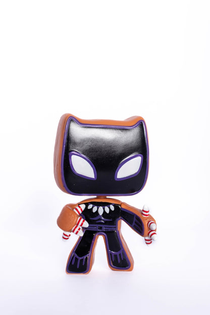 FUNKO POP GINGERBREAD BLACK PANTHER