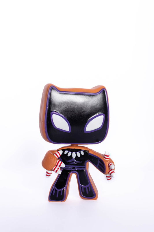FUNKO POP GINGERBREAD BLACK PANTHER