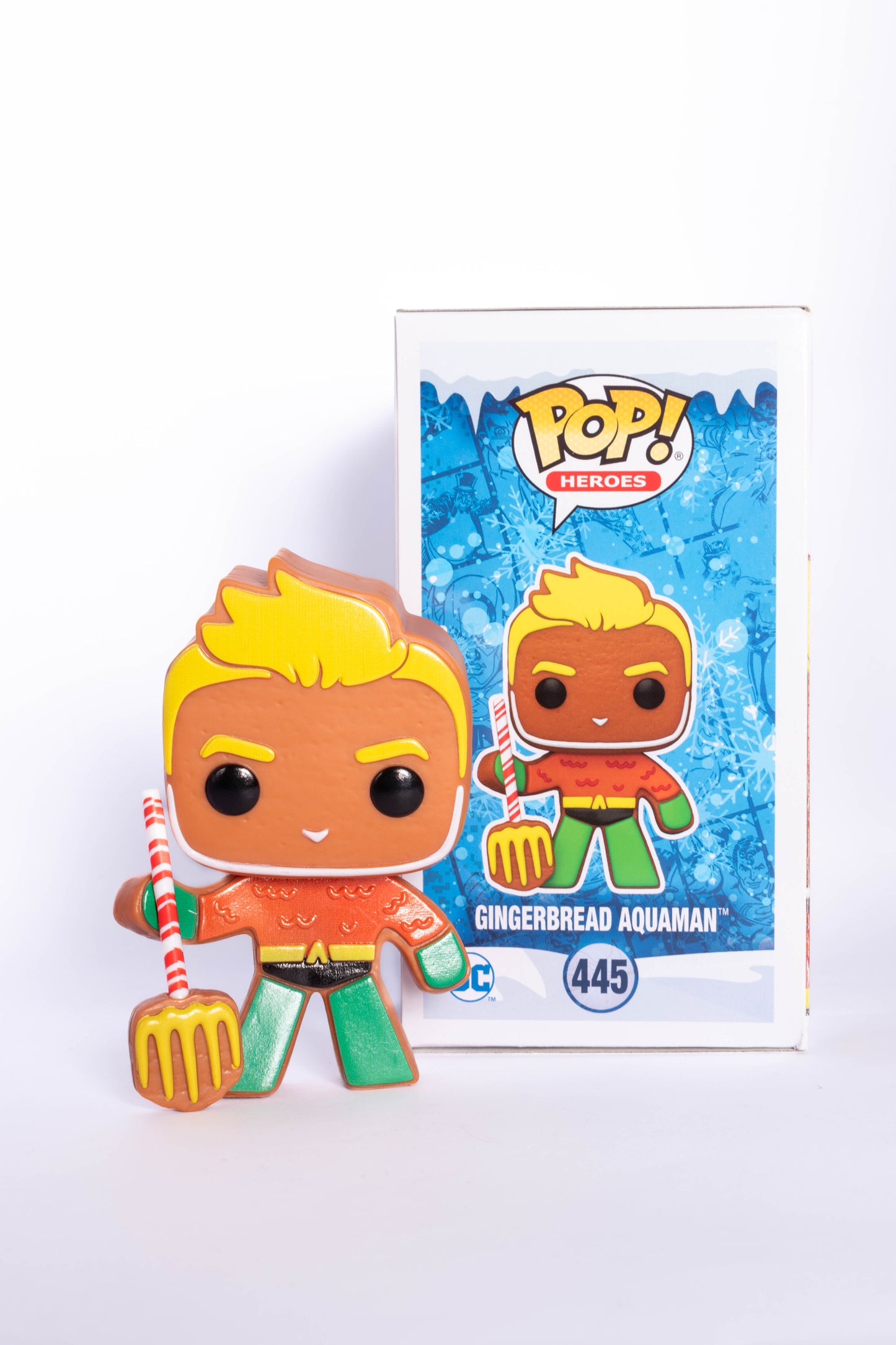 FUNKO POP GINGERBREAD AQUAMAN