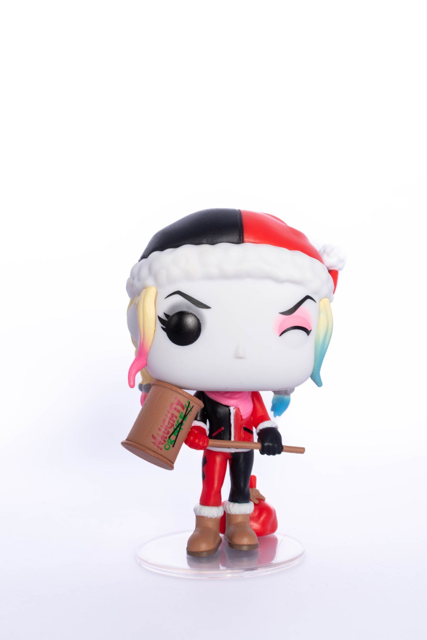 FUNKO POP HARELY QUINN WITH NAUGHTY MALLET