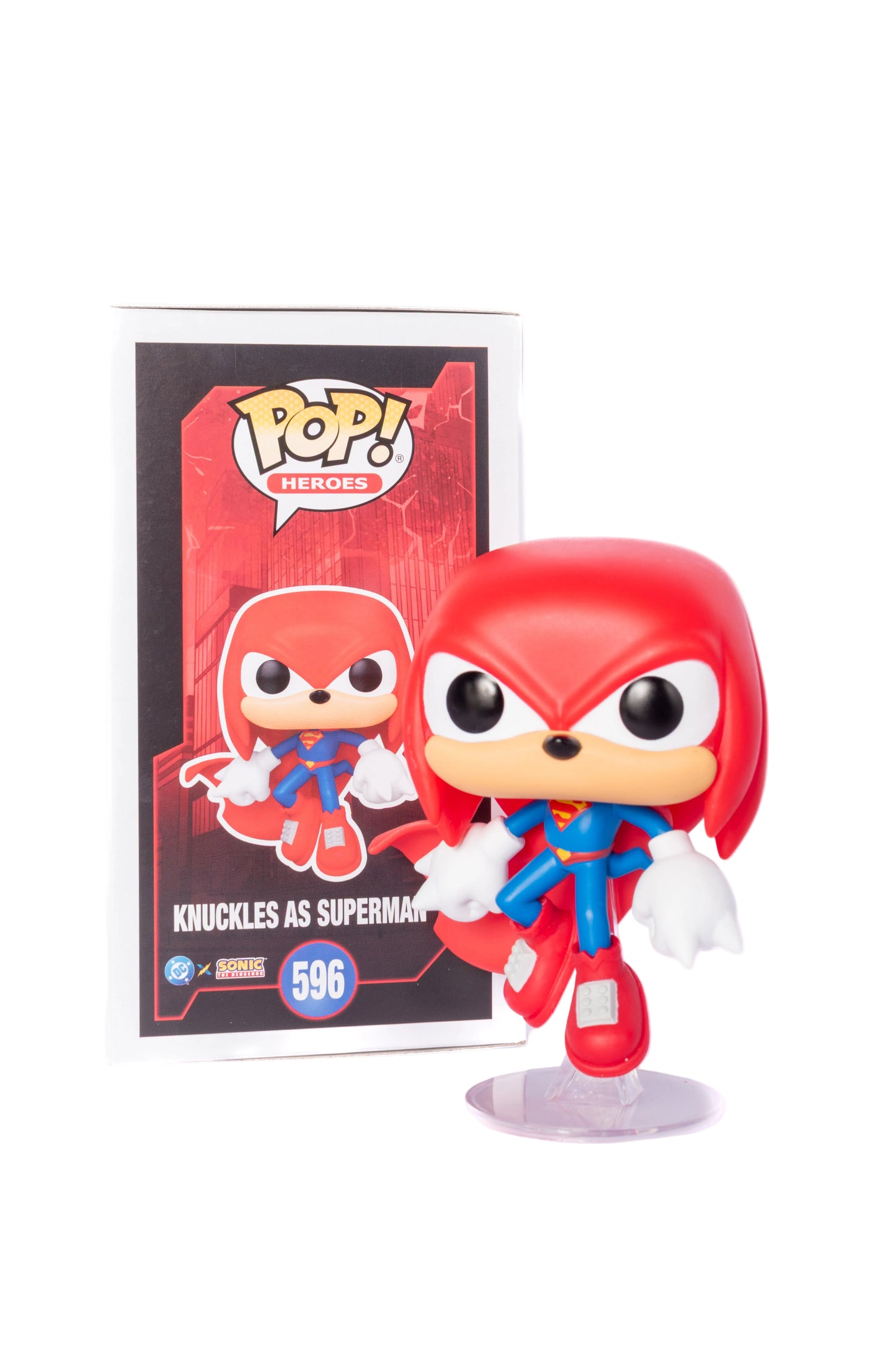 FUNKO POP KNUCKLES AS SUPERMAN