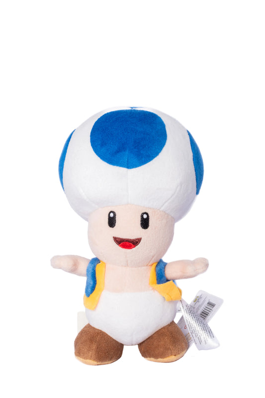 PLUSH BLUE TOAD
