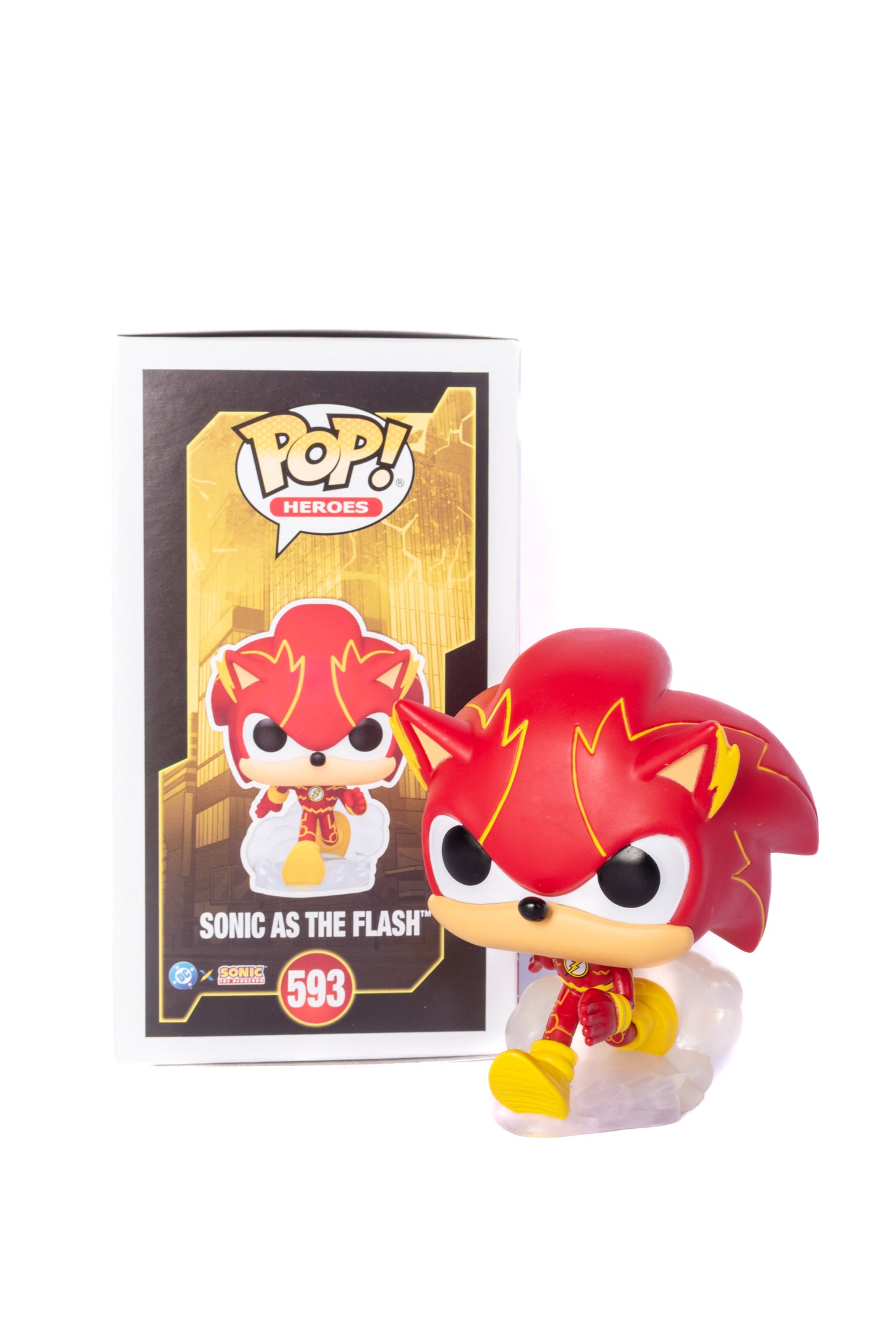 FUNKO POP SONIC AS THE FLASH