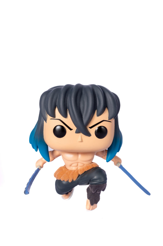 FUNKO POP DEMON SLAYER FLOCKED CHASE INOSUKE HASHIBIRA