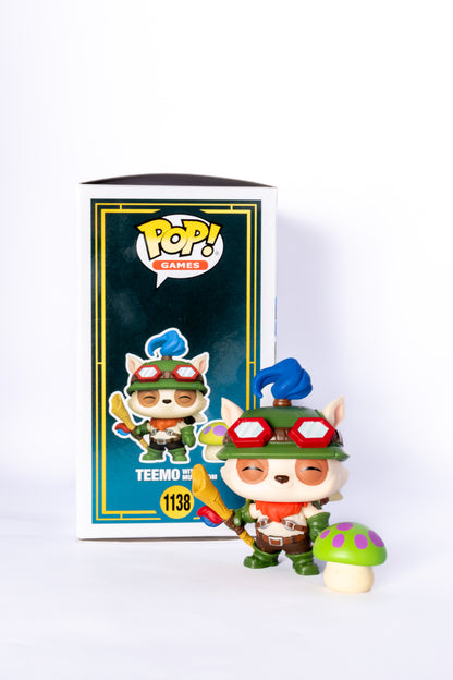 FUNKO POP LEAGUE OF LEGENDS TEEMO WITH MUSHROOM