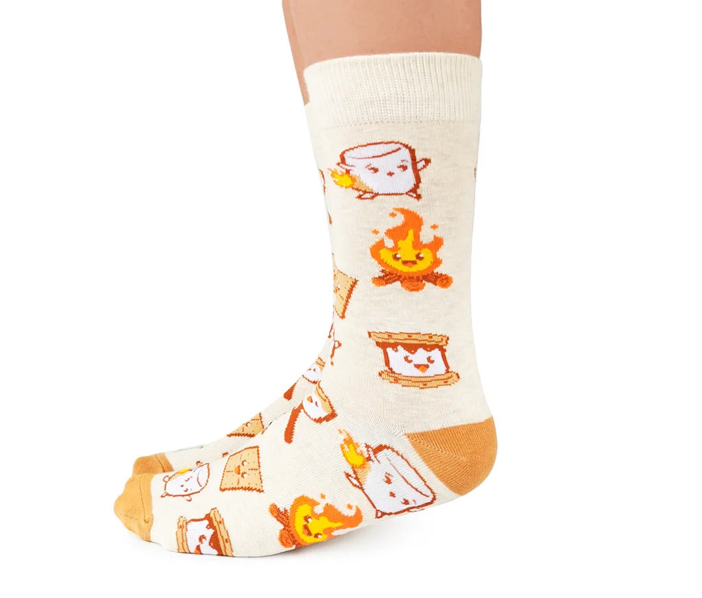 GIMME SMORE CREW SOCKS- WOMENS