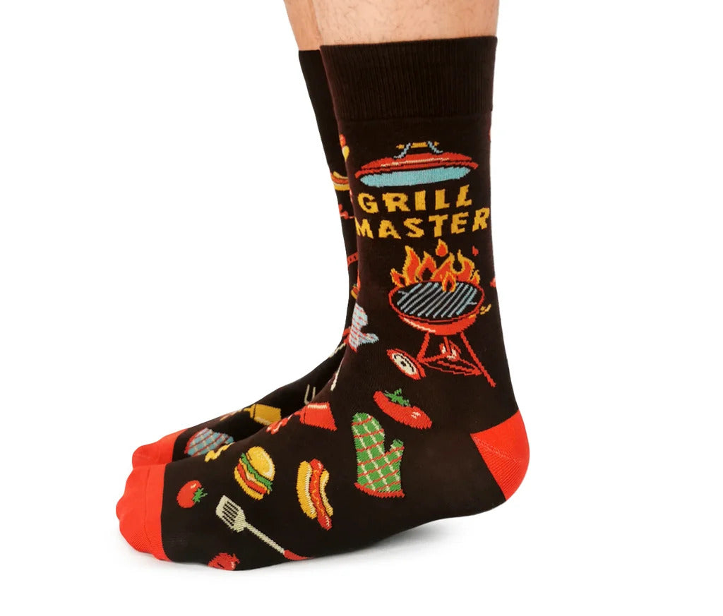 GRILL MASTER CREW SOCKS - MENS
