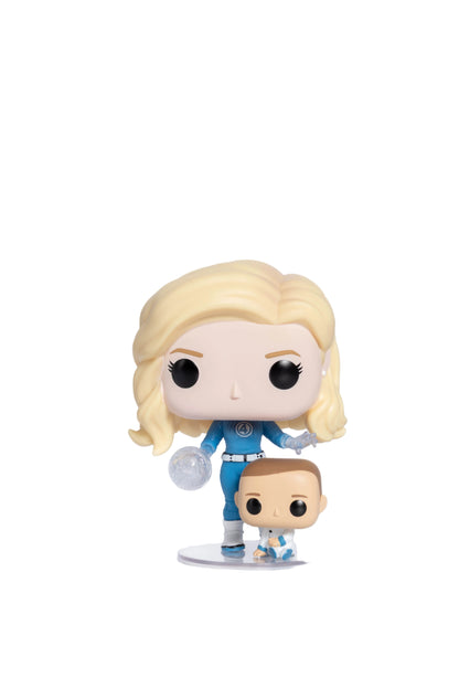 FUNKO POP FANTASTIC FOUR INVISIBLE WOMAN & FRANKLIN