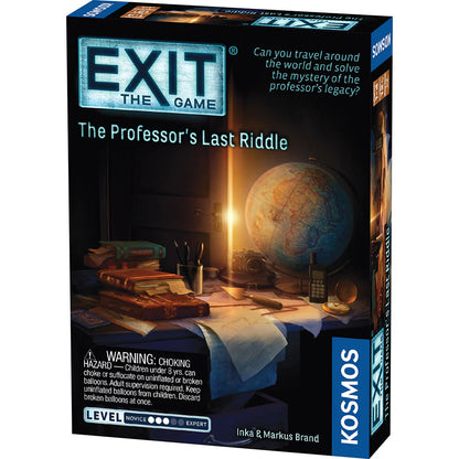 EXIT THE PROFESSOR'S LAST RIDDLE