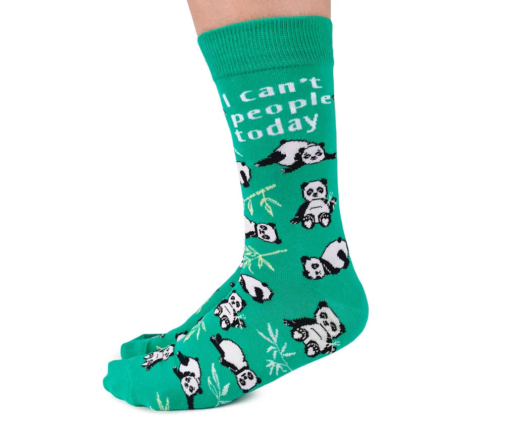 PASSIVE PANDA CREW SOCKS   - WOMENS