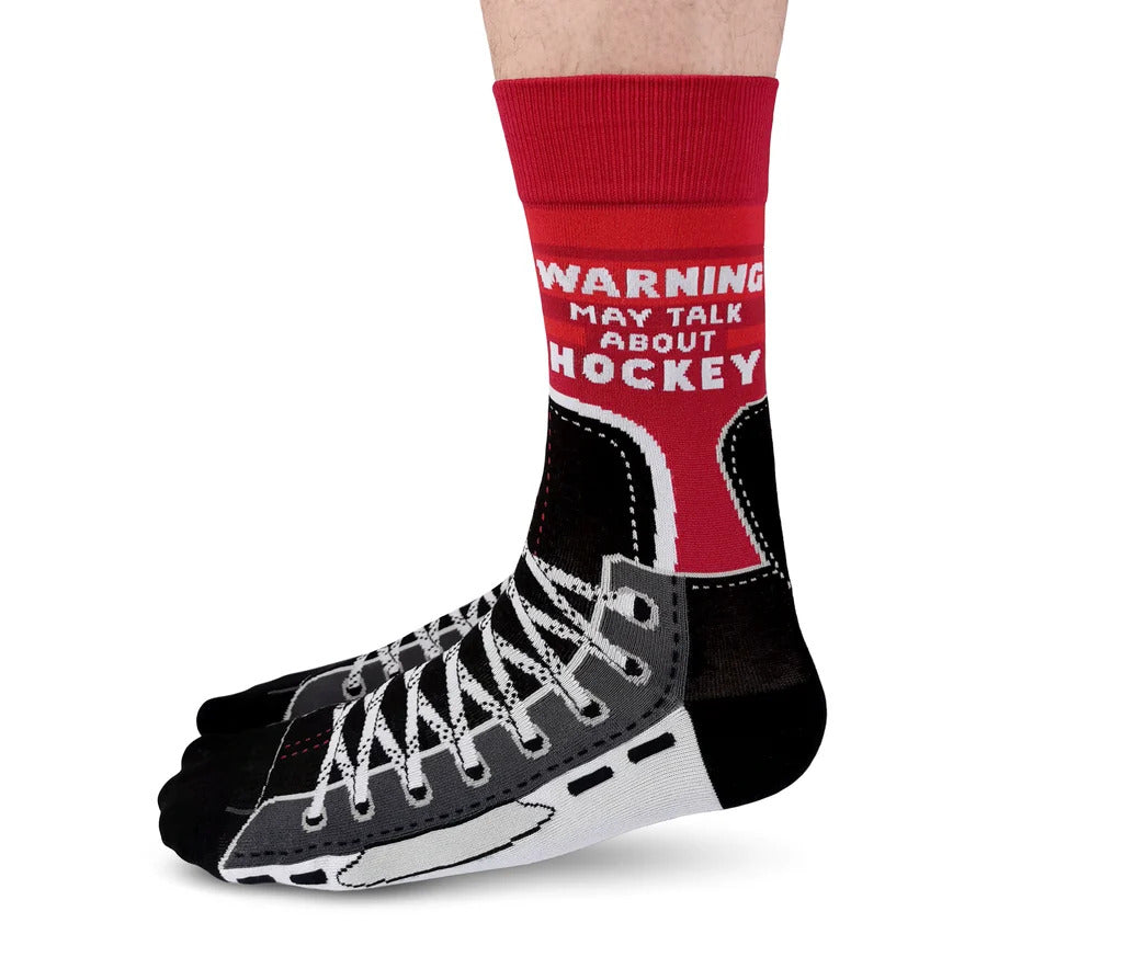 HOCKEY TALK CREW SOCKS - MENS