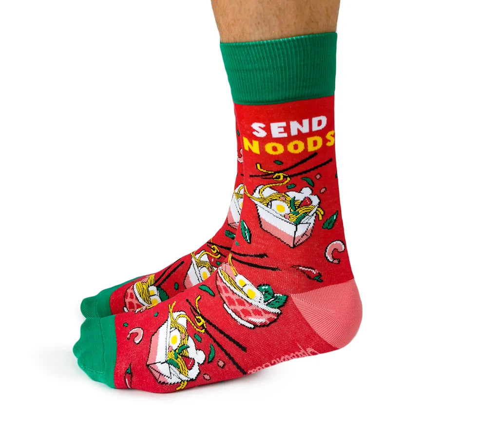 SEND NOODS CREW SOCKS - MENS