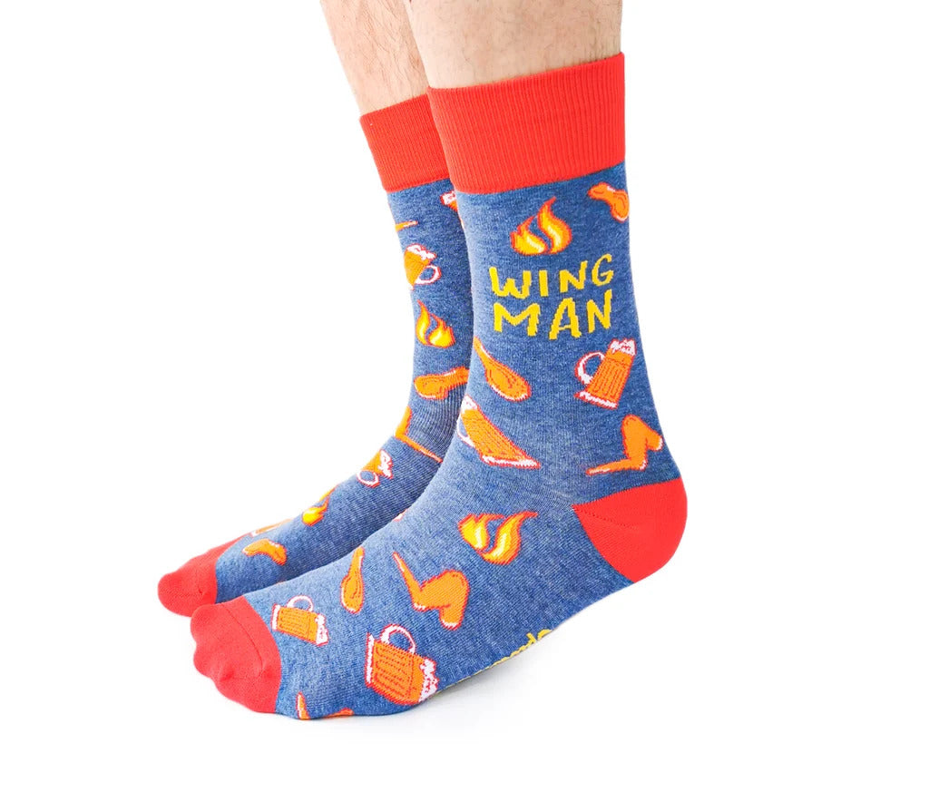 WING MAN CREW SOCKS - MENS