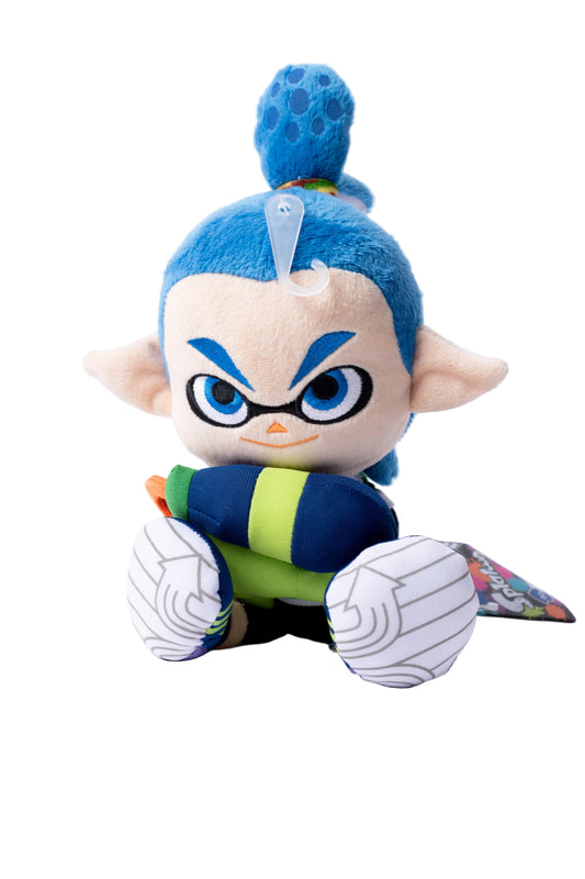 BLUE INKLING BOY SPLATOON PLUSH