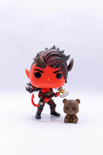 FUNKO POP BALDURS GATE 3 KARLACH WITH CLIVE