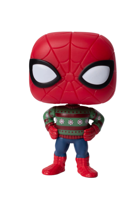 FUNKO POP HOLIDAY SPIDER-MAN WITH SWEATER