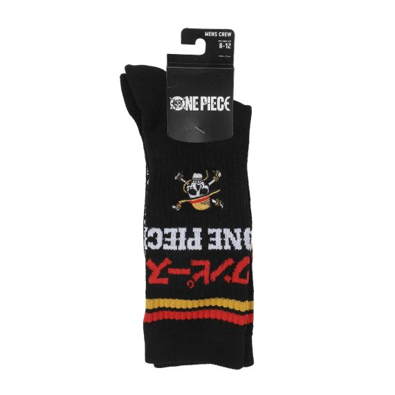 ONE PIECE LIVE ACTION CREW SOCKS