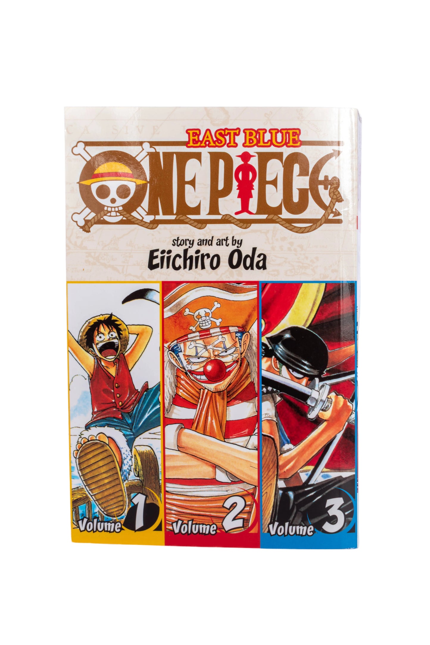 ONE PEICE VOLUMES 1-3